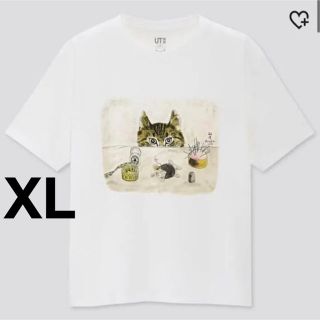 ユニクロ(UNIQLO)の藤田嗣治　キャッツアパーフェクト　Tシャツ XLサイズ　ユニクロ　新品　完売品(Tシャツ(半袖/袖なし))