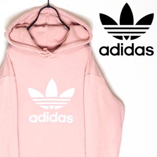 アディダス(adidas)のadidas アディダス パーカー デカロゴ 大きめ スポーツMIX 90s(パーカー)