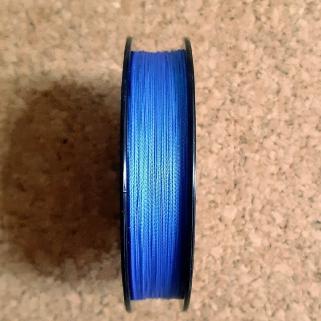 新品　PE ライン　1.0号　300m　ブルー　釣糸　1号　青　4編み スポーツ/アウトドアのフィッシング(釣り糸/ライン)の商品写真