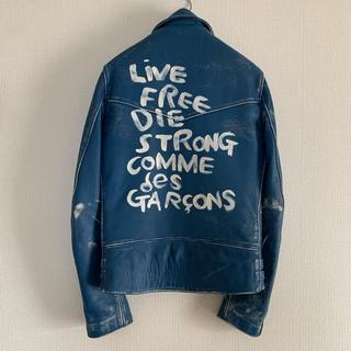 コムデギャルソン(COMME des GARCONS)のLewis leathers × COMME des GARCONS 34(ライダースジャケット)