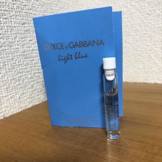 ドルチェアンドガッバーナ(DOLCE&GABBANA)のドルチェ&ガッバーナライトブルー　サンプル香水(香水(男性用))