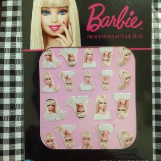 バービー(Barbie)の専用 Barbieネイルシール 2枚(ネイル用品)