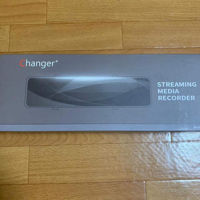 Changer ドライブレコーダー　ミラー型