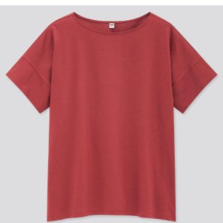 ユニクロ(UNIQLO)のkoo's shop様専用‼️ユニクロ　Tシャツ　RED L(Tシャツ(半袖/袖なし))