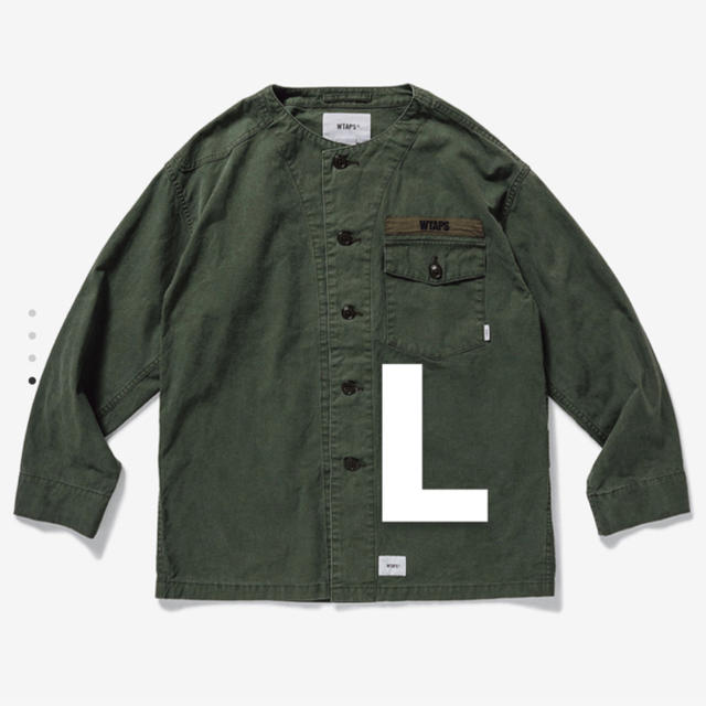 WTAPS 20ss SCOUT LS / SHIRT. COTTON OD L