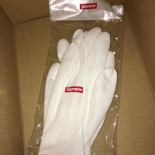 シュプリーム(Supreme)のsupreme rubberized gloves 手袋 box logo(手袋)