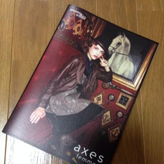 アクシーズファム(axes femme)のaxes★2013A/Wカタログ美品(その他)