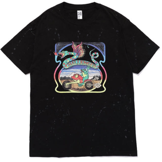 challenger BANDANA FROG TEE xl ブラック 希少