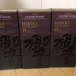 サントリー(サントリー)の響21年 ６本セット   サントリー ウイスキー   箱付き   HIBIKI(ウイスキー)