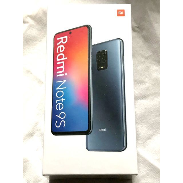 Xiaomi Redmi Note 9S 国内版 6GB 128GB ホワイト 【おしゃれ