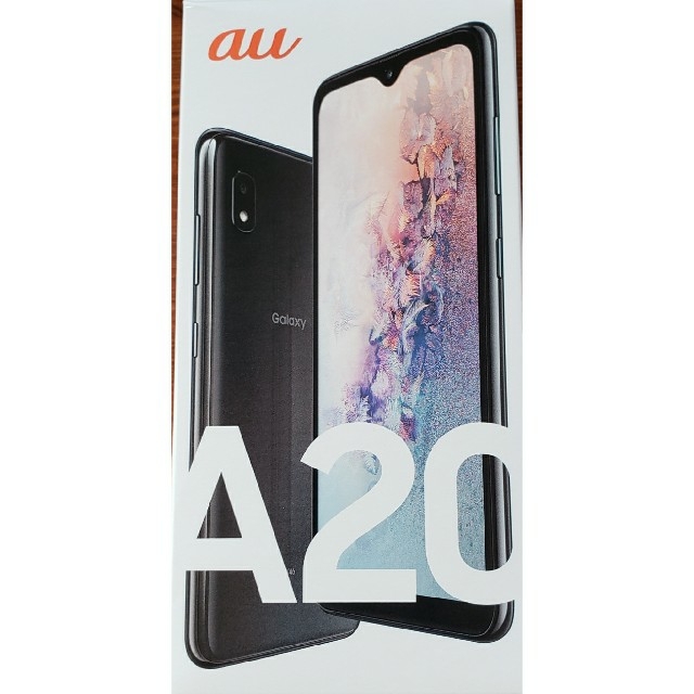 【au - SCV46】Galaxy A20　未使用に近い