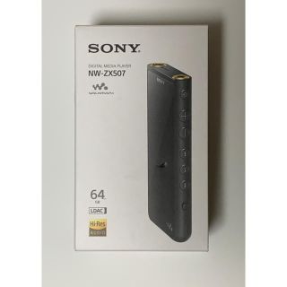 ウォークマン(WALKMAN)のSONY Walkman NW-ZX507 64GB ブラック(ポータブルプレーヤー)