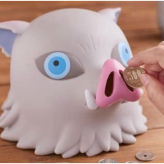 シュウエイシャ(集英社)の全集中展 伊之助ヘッドマスコット 貯金箱 鬼滅の刃(その他)