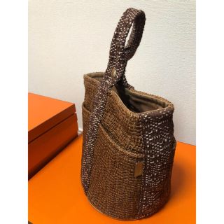 エルメス(Hermes)のHERMES カゴバック タムール PM(ハンドバッグ)