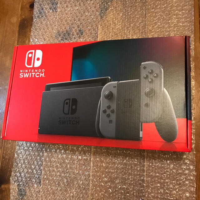 新品　ニンテンドースイッチ　新型グレー　8月購入 Switch