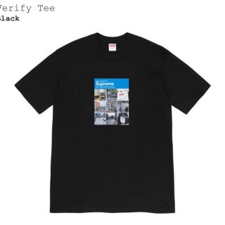 シュプリーム(Supreme)のSupreme Verify Tee(Tシャツ/カットソー(半袖/袖なし))