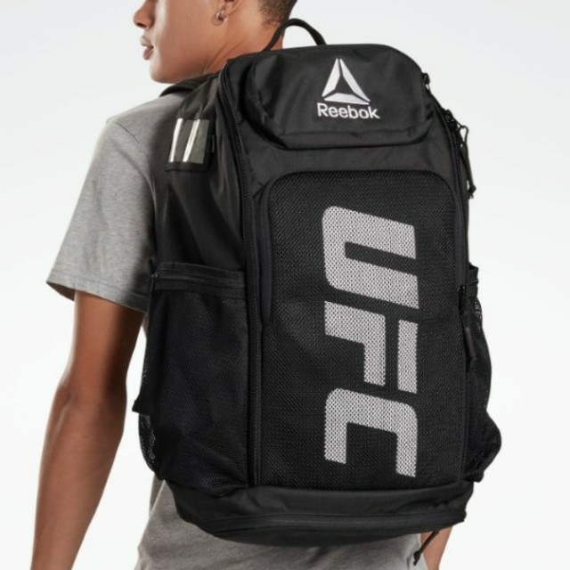 Reebok(リーボック)のreebok UFC backpack ブラック FL5222 メンズのバッグ(バッグパック/リュック)の商品写真