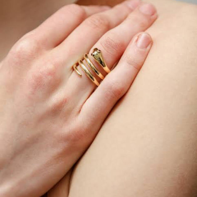 ESTNATION(エストネーション)の2020ss sophie buhai snake ring #6 11号 レディースのアクセサリー(リング(指輪))の商品写真