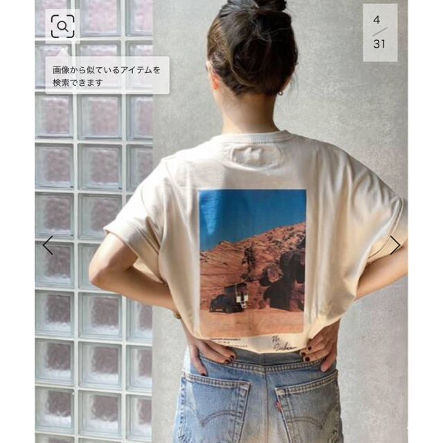 Plage(プラージュ)のPlage 【JANE SMITH/ジェーンスミス】 SP PHOTO Tシャツ レディースのトップス(Tシャツ(半袖/袖なし))の商品写真