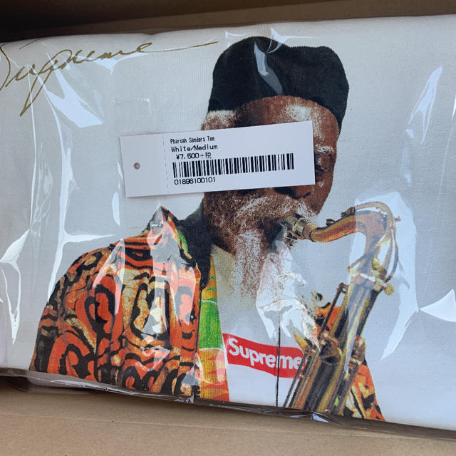 supreme pharoah sanders tee white M