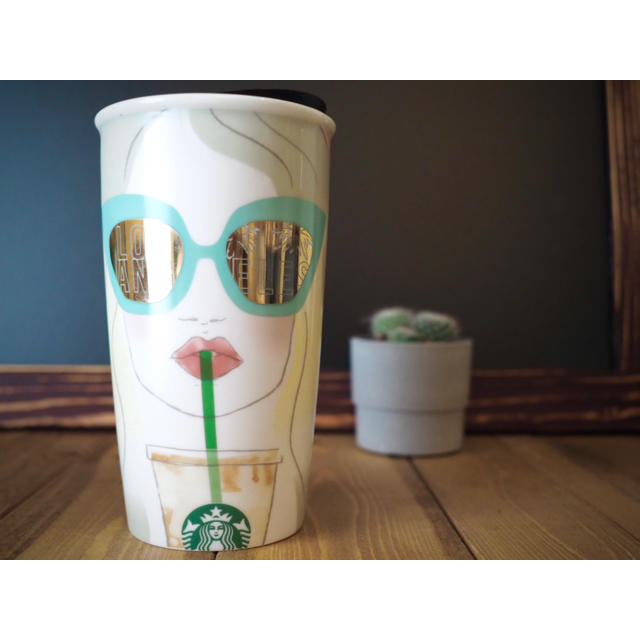 Starbucks Coffee(スターバックスコーヒー)の【STARBUCKS】スターバックス　タンブラー　ロサンゼルス限定【未使用】 インテリア/住まい/日用品のキッチン/食器(タンブラー)の商品写真