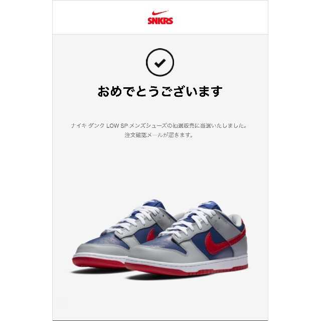 NIKE(ナイキ)のナイキ ダンク ロー SP 27.0 ハイパーブルー/ シルバー / サンバ メンズの靴/シューズ(スニーカー)の商品写真