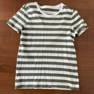 ムジルシリョウヒン(MUJI (無印良品))の無印良品 ボーダーTシャツ M(Tシャツ(半袖/袖なし))