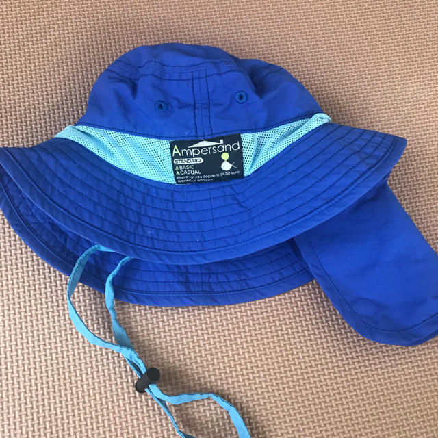 ampersand(アンパサンド)のampersand 夏用UVカット ベビー 帽子 48cm キッズ/ベビー/マタニティのこども用ファッション小物(帽子)の商品写真
