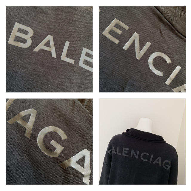 Balenciaga(バレンシアガ)のBALENCIAGA バックロゴ　薄手スウェット レディースのトップス(トレーナー/スウェット)の商品写真