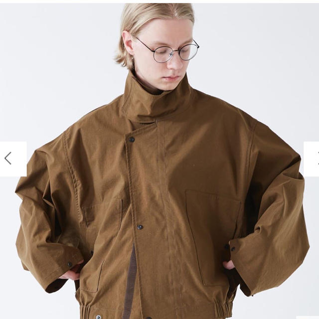 Jieda(ジエダ)の[美品]whowhat 20ss Tibet blouson / brown メンズのジャケット/アウター(ブルゾン)の商品写真