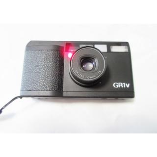美品 RICOH GR1V カメラ コンパクトカメラ ブラック シャッターOK