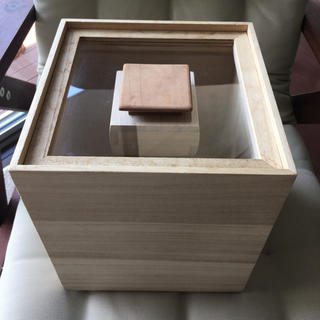 ムジルシリョウヒン(MUJI (無印良品))のAKOMEYA ライスボックス　ライスストッカー　桐箱(収納/キッチン雑貨)