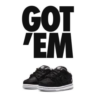 ナイキ(NIKE)の15cm Nike SB Dunk x Medicom Toy 国内正規品(スニーカー)