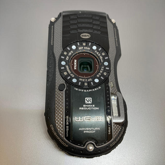 ペンタックス　PENTAX GPS 防水カメラ 耐衝撃  WG-III
