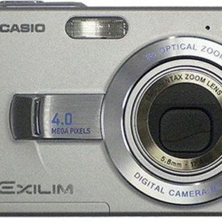 カシオ(CASIO)のCASIO EXILIM ZOOM EX-Z40 シルバー(コンパクトデジタルカメラ)