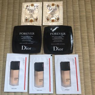 ディオール(Dior)のファンデーション　セット（アナスイ、ディオール、資生堂）(ファンデーション)