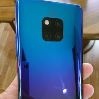 アンドロイド(ANDROID)のHUAWEI mate20pro LYA-L29トワイライト SIMフリ－良品(スマートフォン本体)