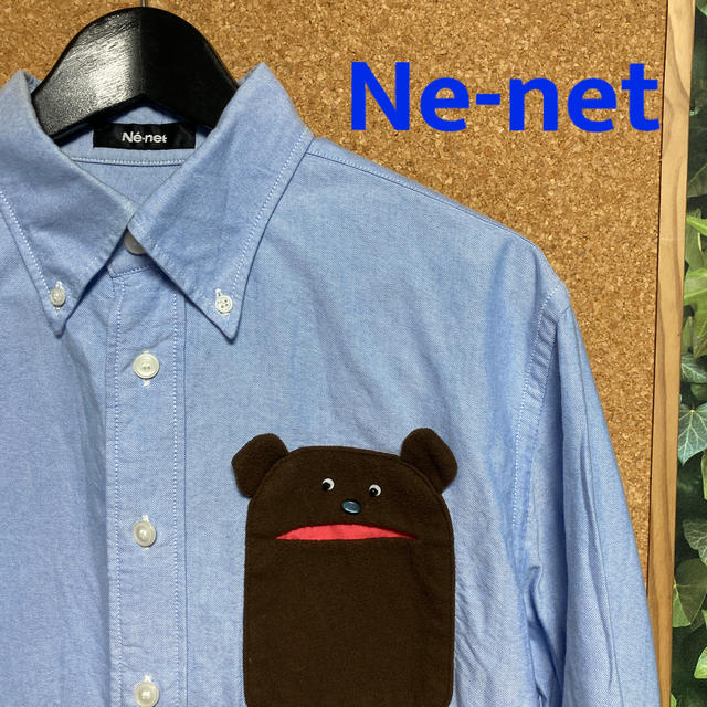 Ne-net(ネネット)のアニマルポケット　シャツ　サイズ 3 メンズのトップス(シャツ)の商品写真