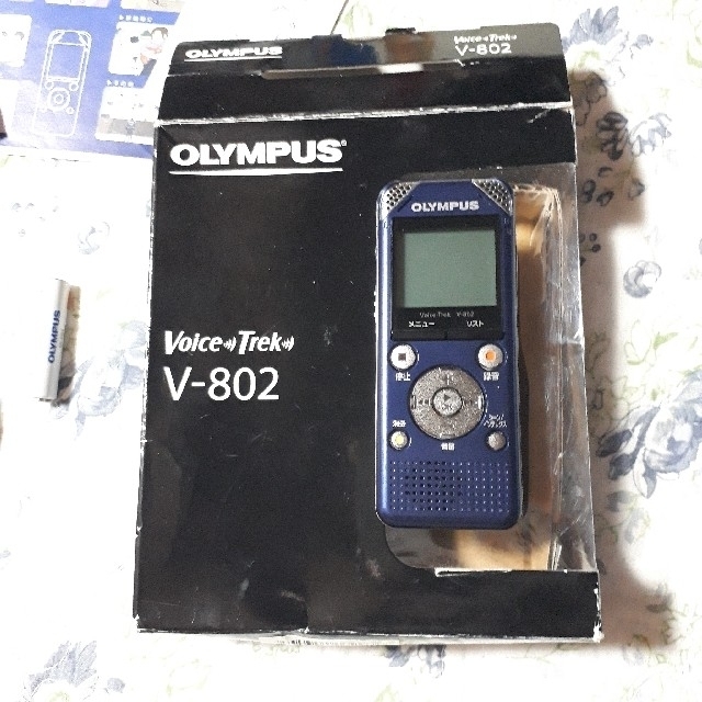 OLYMPUS(オリンパス)のOLYMPUSボイスレコーダー Voice Trek V-802 スマホ/家電/カメラのオーディオ機器(その他)の商品写真