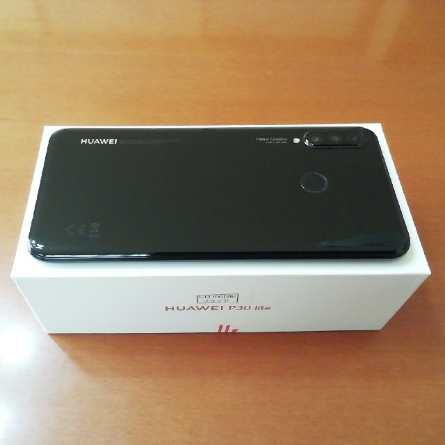 新品 Huawei p30 lite ＵＱ版 ブラック