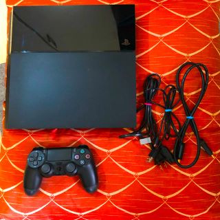 プレイステーション4(PlayStation4)のPS4 中古　一式　美品(家庭用ゲーム機本体)