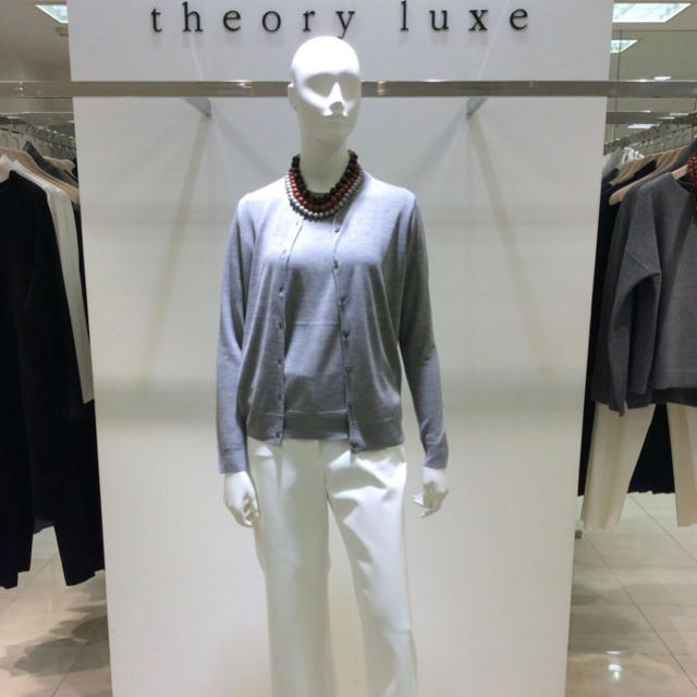 Theory luxe(セオリーリュクス)のtheory luxe ウォッシャブル シルク アンサンブル レディースのトップス(アンサンブル)の商品写真