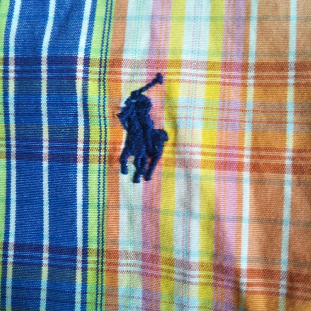 POLO RALPH LAUREN(ポロラルフローレン)のラルフローレンキッズ半袖シャツ キッズ/ベビー/マタニティのキッズ服男の子用(90cm~)(ブラウス)の商品写真
