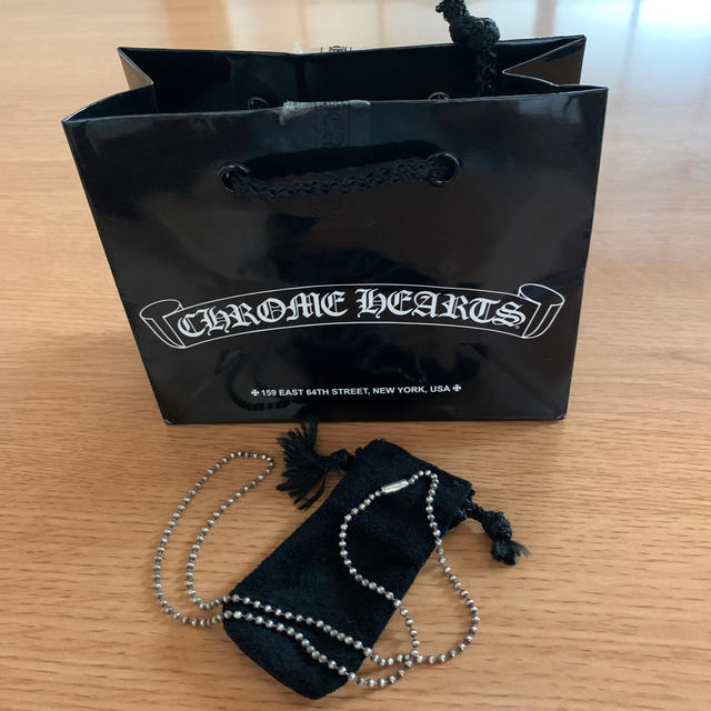 Chrome Hearts(クロムハーツ)のクロムハーツ　純正ボールチェーン メンズのアクセサリー(ネックレス)の商品写真