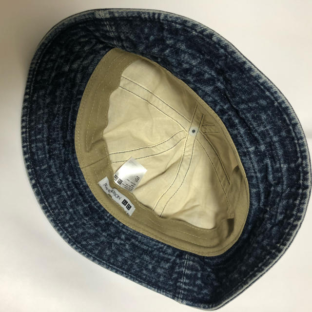 J.W.ANDERSON(ジェイダブリューアンダーソン)の美品 JW ANDERSON × UNIQLO 帽子 デニムハット メンズの帽子(ハット)の商品写真