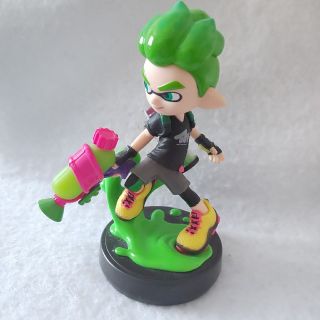 ニンテンドウ(任天堂)のスプラトゥーン amiibo ボーイ ネオングリーン(ゲームキャラクター)