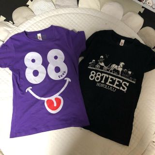 エイティーエイティーズ(88TEES)の88TEES レディースTシャツ 2枚セット(Tシャツ(半袖/袖なし))