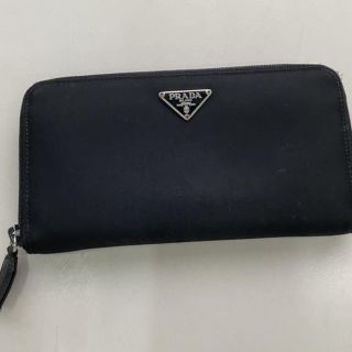 プラダ(PRADA)の値下げ‼️PRADA ラウンドファスナー長財布 ナイロン 黒(長財布)