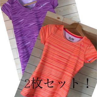 アンダーアーマー(UNDER ARMOUR)のトレーニングTシャツ2枚セット　プーマ＆アンダーアーマー　レディース(ウォーキング)