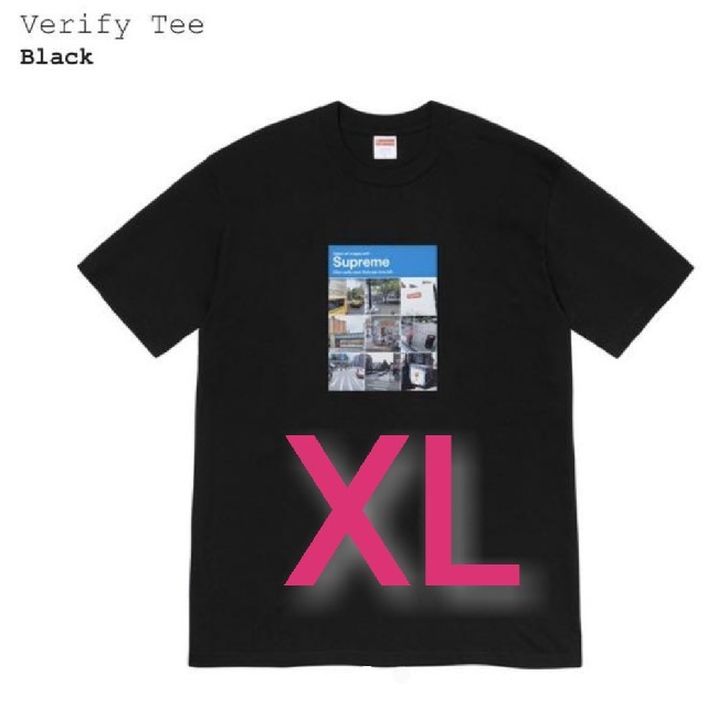 Supreme Verify Tee 黒 XL - ventadecartuja.com Supreme Verify Tee 黒 XL